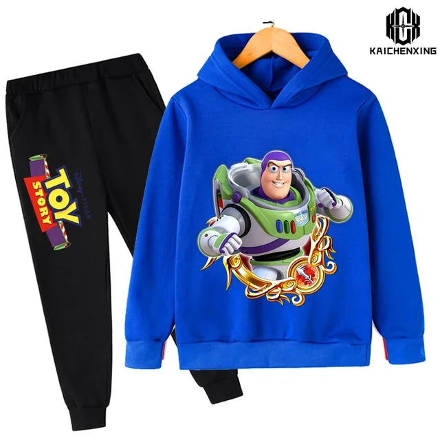 Toy Story Children's Sweatshirts Autumn Long Sleeve Sweater Kids Clothes Boys And Girls Sweatshirts Buzz lightyear Baby Suit