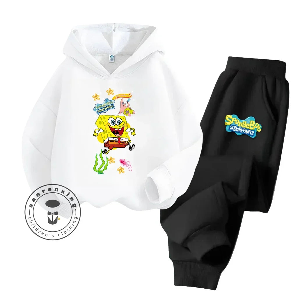 SpongeBob Kawaii Hoodie Keep Your Little Ones Warm This Winter Anime-Inspired Styles in 7 Different Colors and Soft Long Sleeves