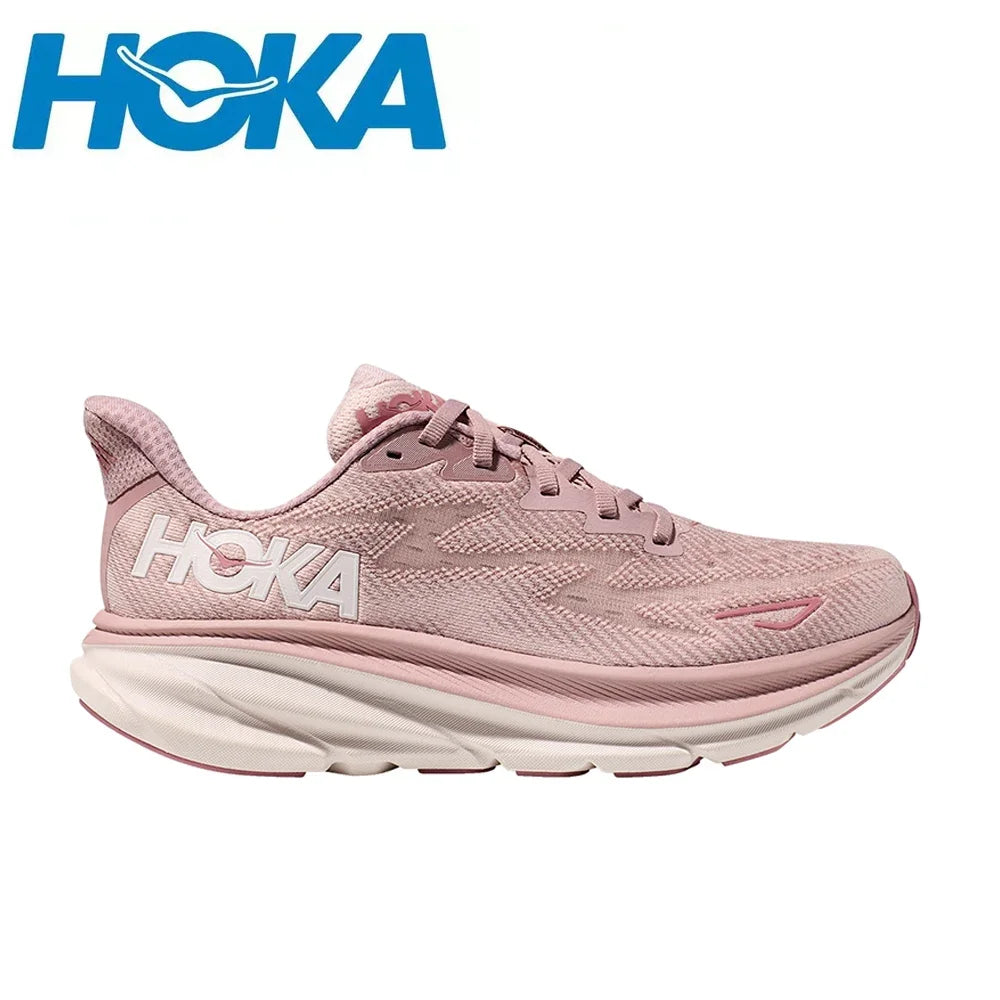 Original Hoka Clifton 9 Running Shoes Mens Women's Lightweight Cushioning Marathon Breathable Highway Trainer Sneakers