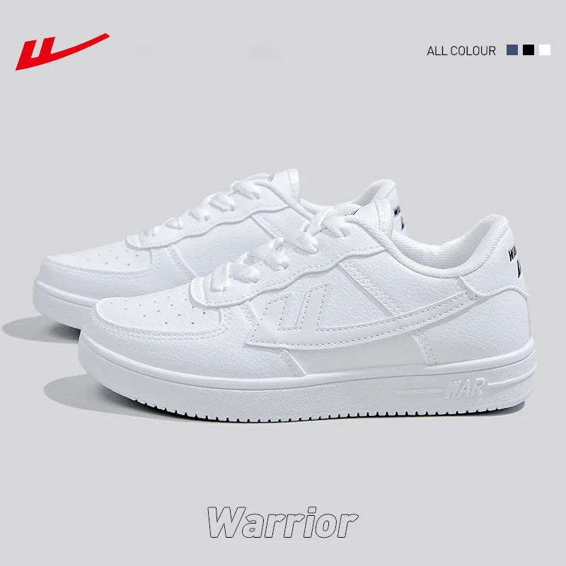 WARRIOR AF1 Style White Skate Shoe for Women