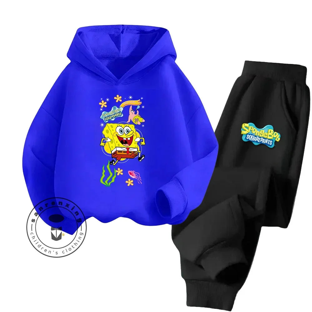 SpongeBob Kawaii Hoodie Keep Your Little Ones Warm This Winter Anime-Inspired Styles in 7 Different Colors and Soft Long Sleeves