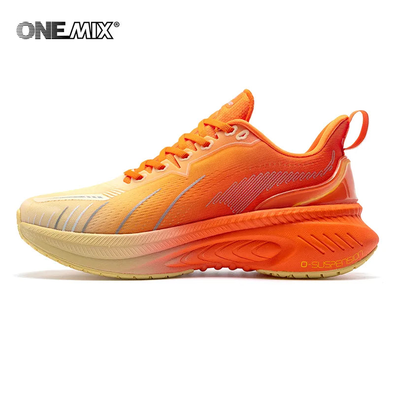 ONEMIX Motion Road Running Shoes for Men Air Cushion Outdoor Sport Trail Shoes Male Trainers Summer Jogging Shoes Women Sneakers