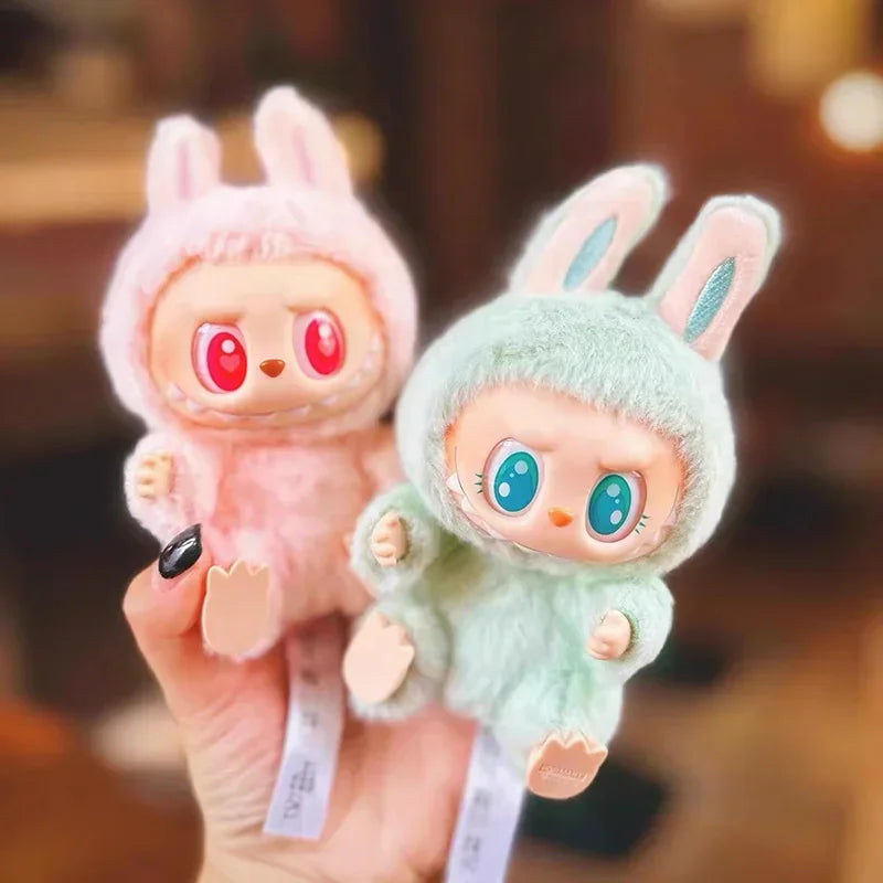 Genuine Labubu Have A Seats Series Figure Cute Enamel Face The Monsters Action Figurine Model Doll Keychain Bag Mysterious Toy