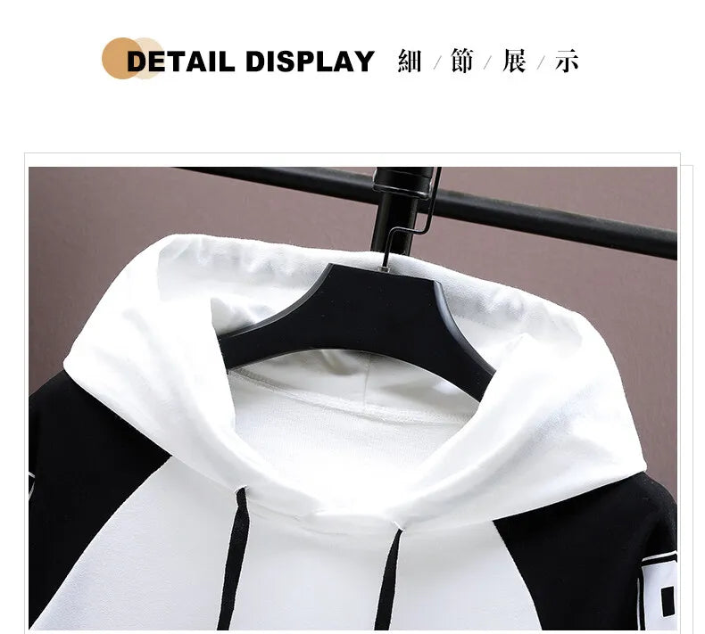 2025 Brand Spring Autumn Hoodie Suit Men's Fashion Hoodie Brand Pants Casual Jogging Set Sports Wear Sweatshirt