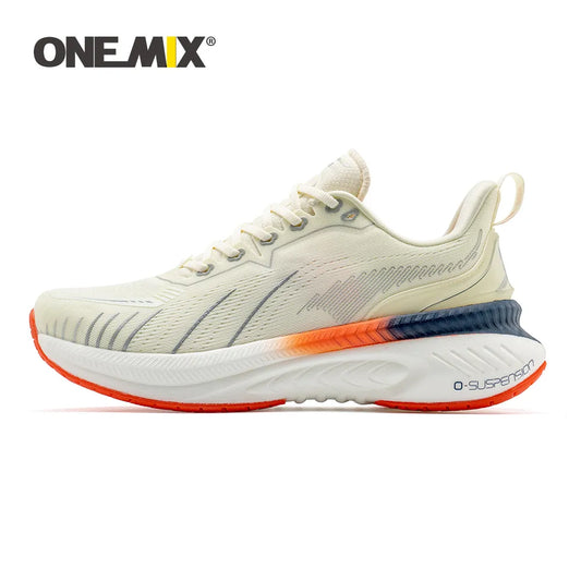 ONEMIX Motion Road Running Shoes for Men Air Cushion Outdoor Sport Trail Shoes Male Trainers Summer Jogging Shoes Women Sneakers