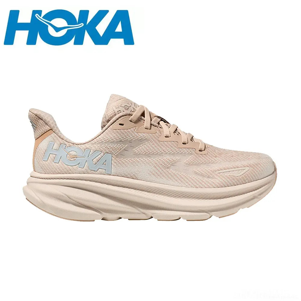 Hoka Clifton 9 Running Shoes Mens and Women's Lightweight Cushioning Marathon Absorption Breathable Highway Trainer Sneakers