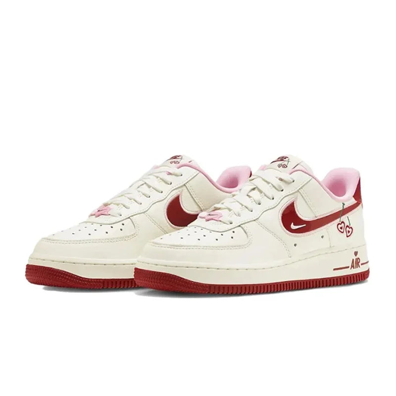 NIKE'S Air Force 1 Low 07 Men's and Women's Skateboard Shoes, Irritation Ics, Léon's Day