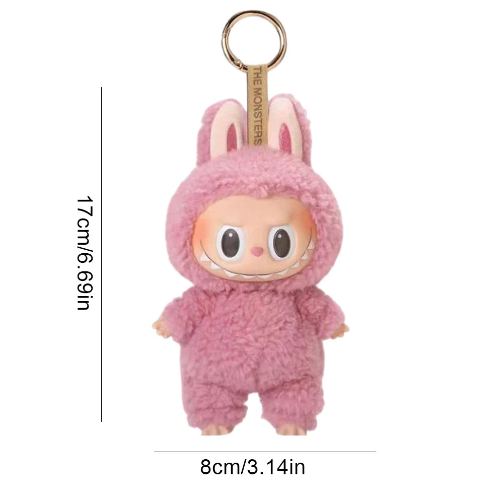 Hot Sale Anime Figure Labubu Have A Seat Series Vinyl Pendant Doll Model Toy Cute Monster Replica Keychain Toys Birthday Gifts