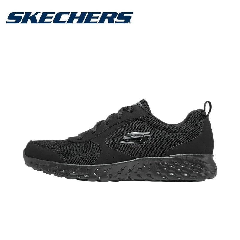 Skechers Shoes for Men Running Sports Shoes Lightweight Shock Absorption Breathable Mesh Breathable Sneakers Zapatillas Mujer