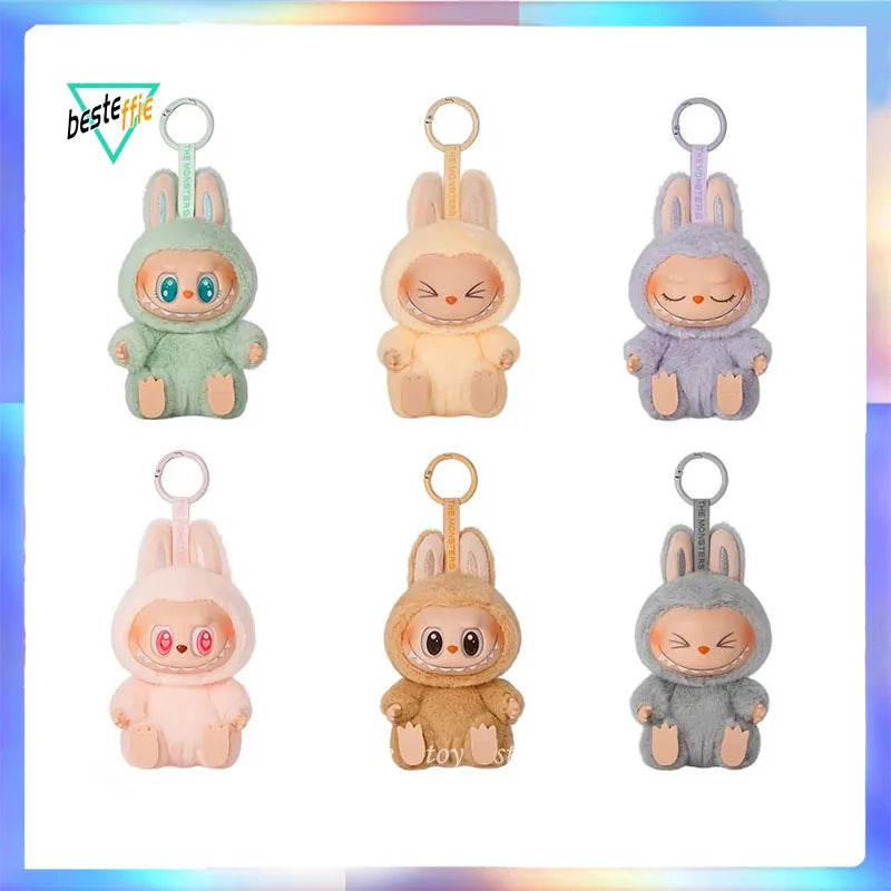 Pop Mart The Monsters Labubu Macaroon V2 Series Blind Box Cute Labubu Anime Figure Kawaii Room Ornament Collection Child Gifts