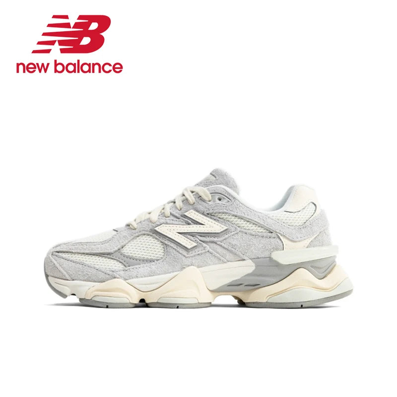 Original New Balance NB 9060 "sea salt "Low-Top Athleisure Shoes in Light Gray Men's and Women's Unisex Sneakers U9060MAC