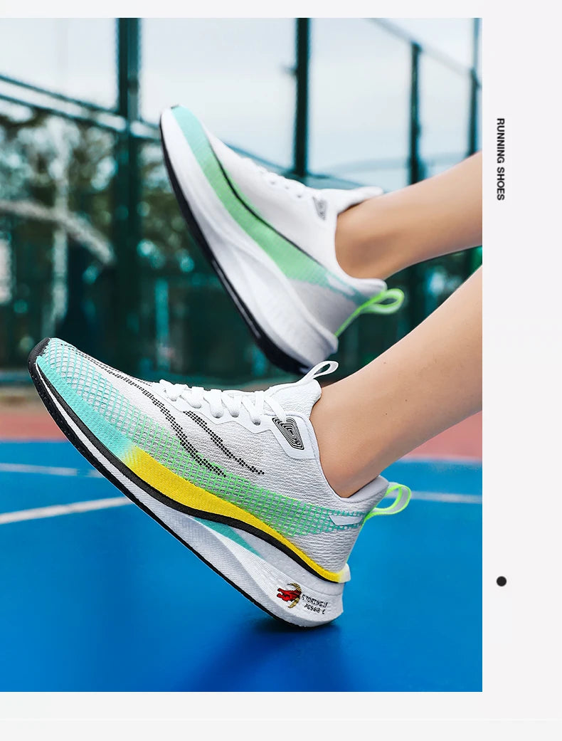 Marathon Men Casual Sneakers AirCushion Breathable Running Shoe Comfortable Gym Tenis Masculino Women Athletic Training Footwear