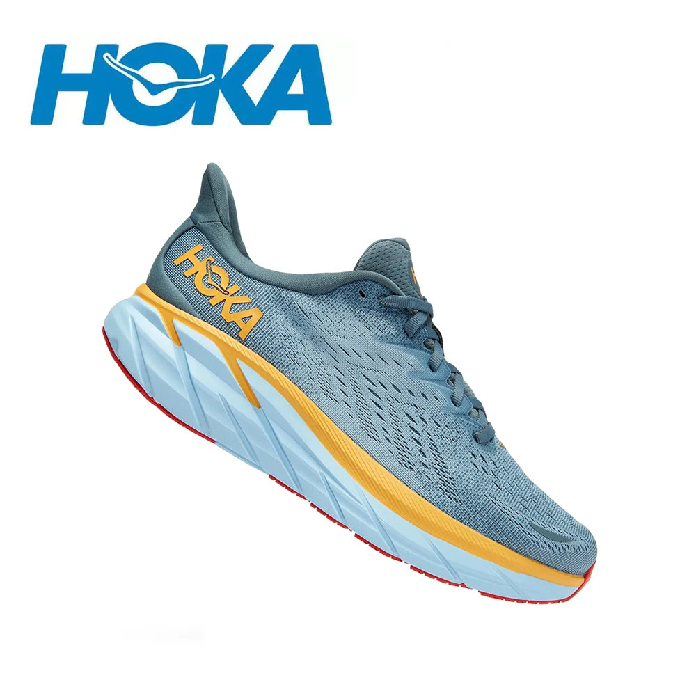 Trainer Sneakers Hoka Clifton 8 Running Shoes Men's and Women's Lightweight Cushioning Marathon Absorption Highway