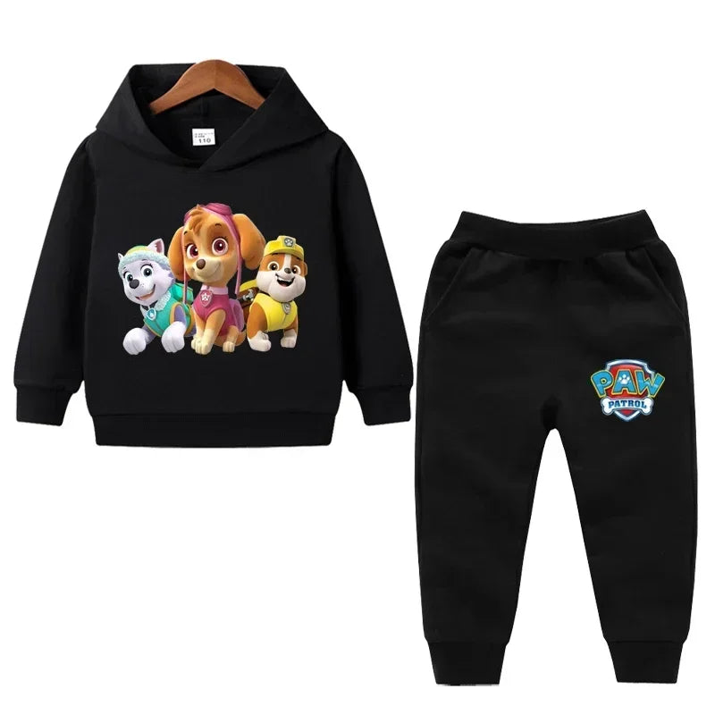 PAW Patrol Spring Autumn Children Clothing Suit Baby Boys Girls Clothes Kids Sport Hoodies Pants 2Pcs Sets Toddler Tracksuits