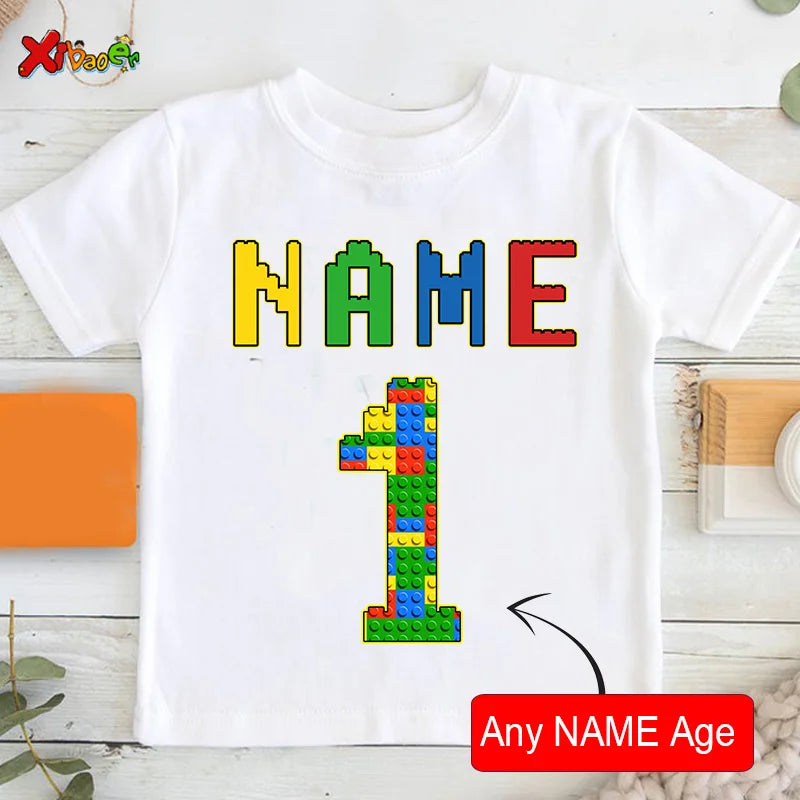 Kids Shirt Clothing Children Outfit Summer