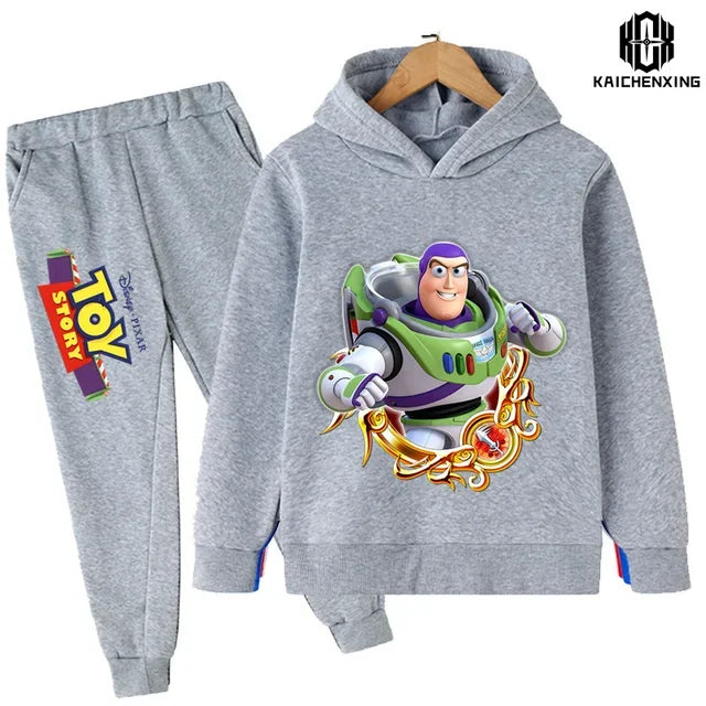 Toy Story Children's Sweatshirts Autumn Long Sleeve Sweater Kids Clothes Boys And Girls Sweatshirts Buzz lightyear Baby Suit