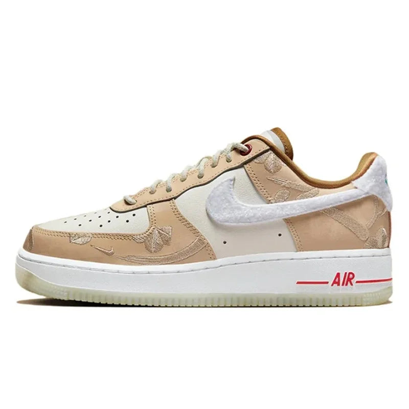 NIKE'S Air Force 1 Low 07 Men's and Women's Skateboard Shoes, Irritation Ics, Léon's Day