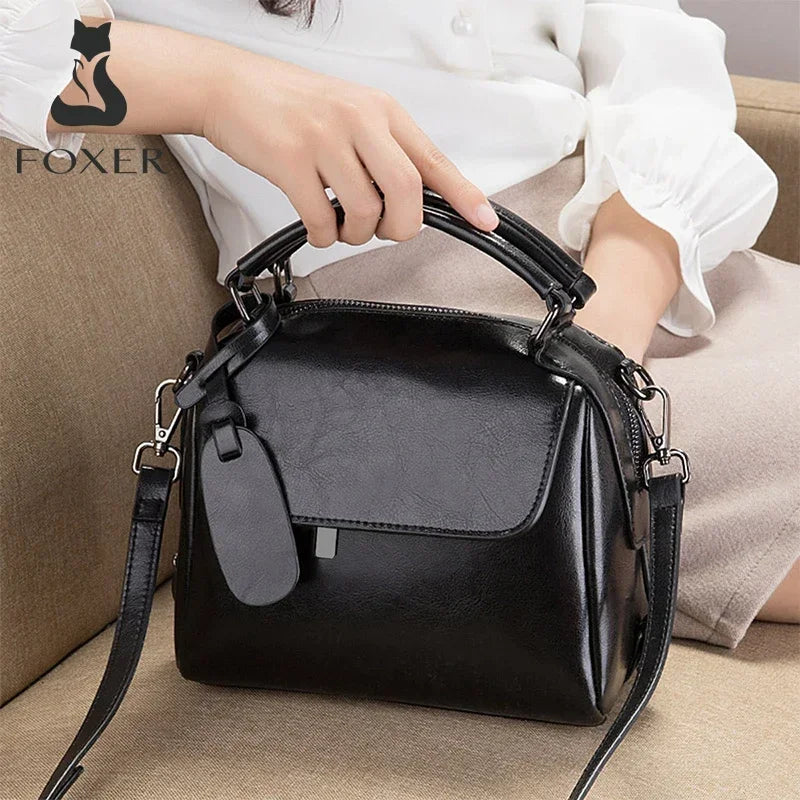 Lady Fashion  Synthetic Leather Handbags Casual Large Capacity Totes