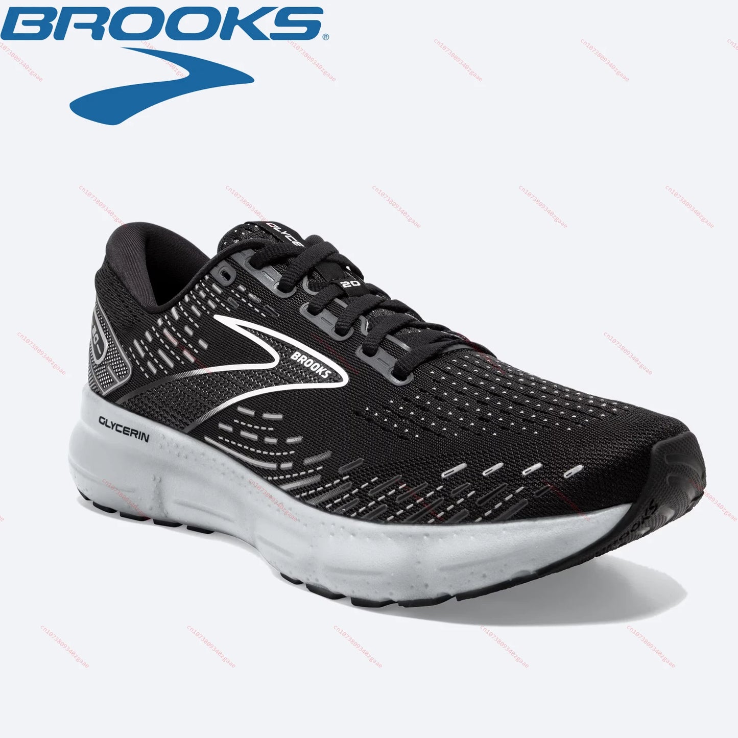 BROOKS Glycerin 20  Professional Unisex Training Sneakers Casual Sports Shoes