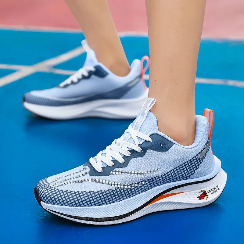 Marathon Mænd Casual Sneakers AirCushion Åndbar løbesko Komfortabelt træningscenter Tenis Masculino Kvinder Atletisk træningsfodtøj