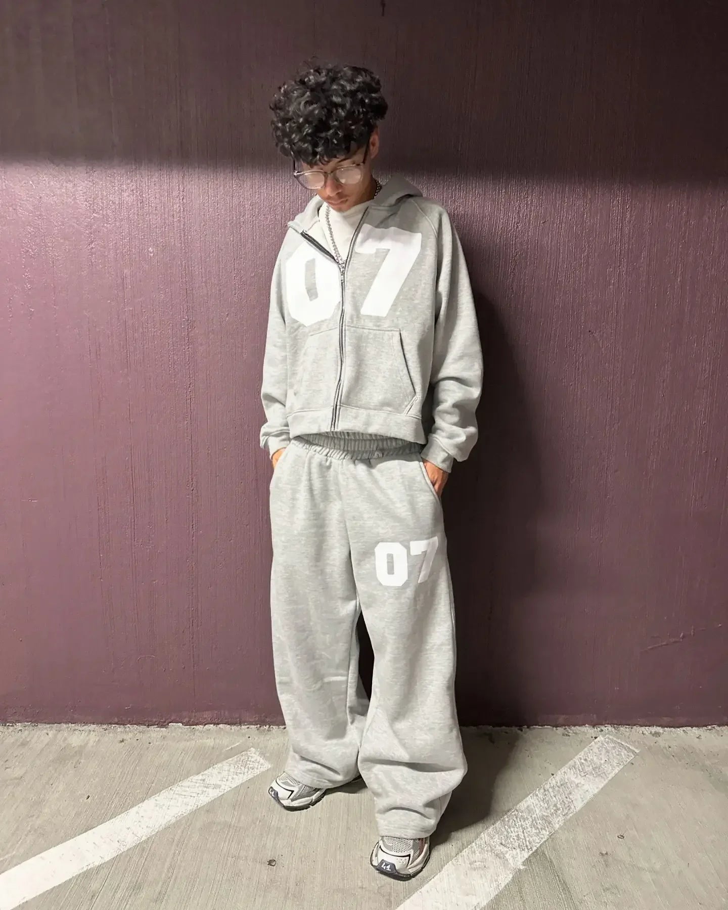 Y2k zipper cardigan fashion 07even hoodies women and men street casual sweatpants set sweatshirts tracksuit men clothing