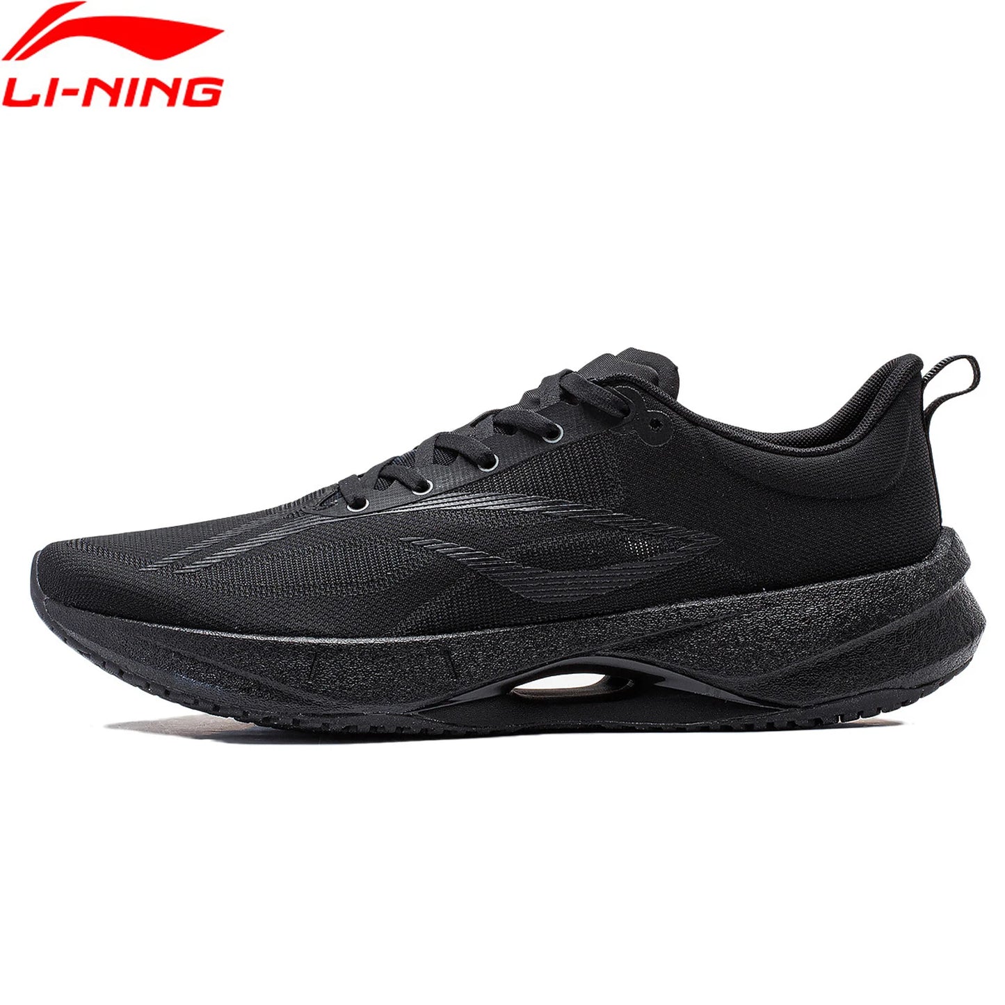 Li-Ning Mænd SUPER LIGHT 21 Lette løbesko Pude Åndbar BOMFIBER Bærbare sportssko Anti-Slip sneakers ARBU001