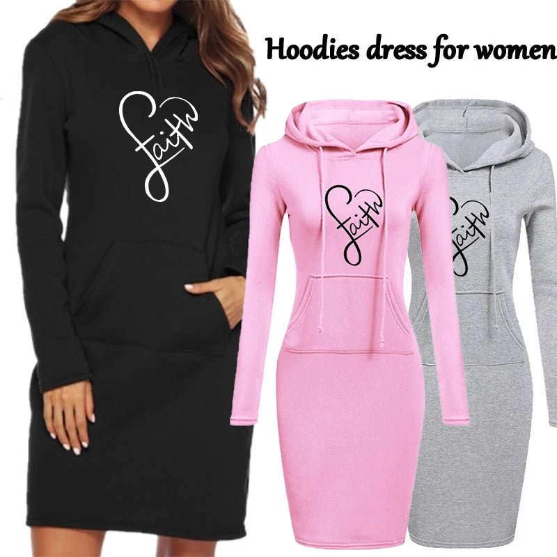 Fashionable Hooded Women's Long Sleeve Sweater