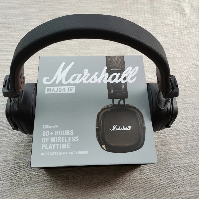 Marshall MAJOR IV Bluetooth  Headphones Wireless Earphones Deep Bass Foldable Sport Gaming Headset with Microphone