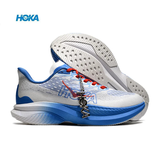 Original Hoka Mach 6 Men Women Lightweight Running Shoes Elastic Cushioning Sneakers Breathable Outdoor