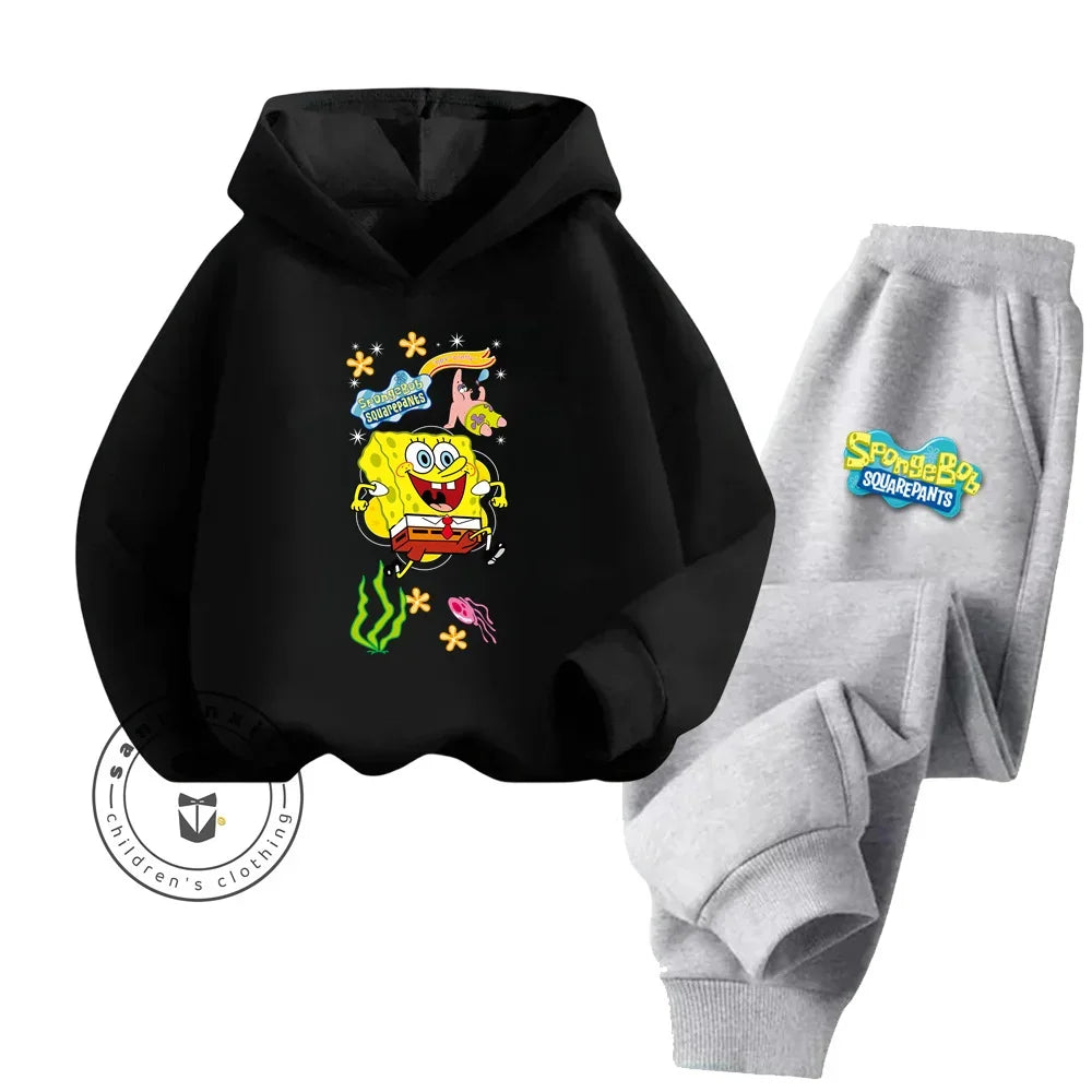 SpongeBob Kawaii Hoodie Keep Your Little Ones Warm This Winter Anime-Inspired Styles in 7 Different Colors and Soft Long Sleeves