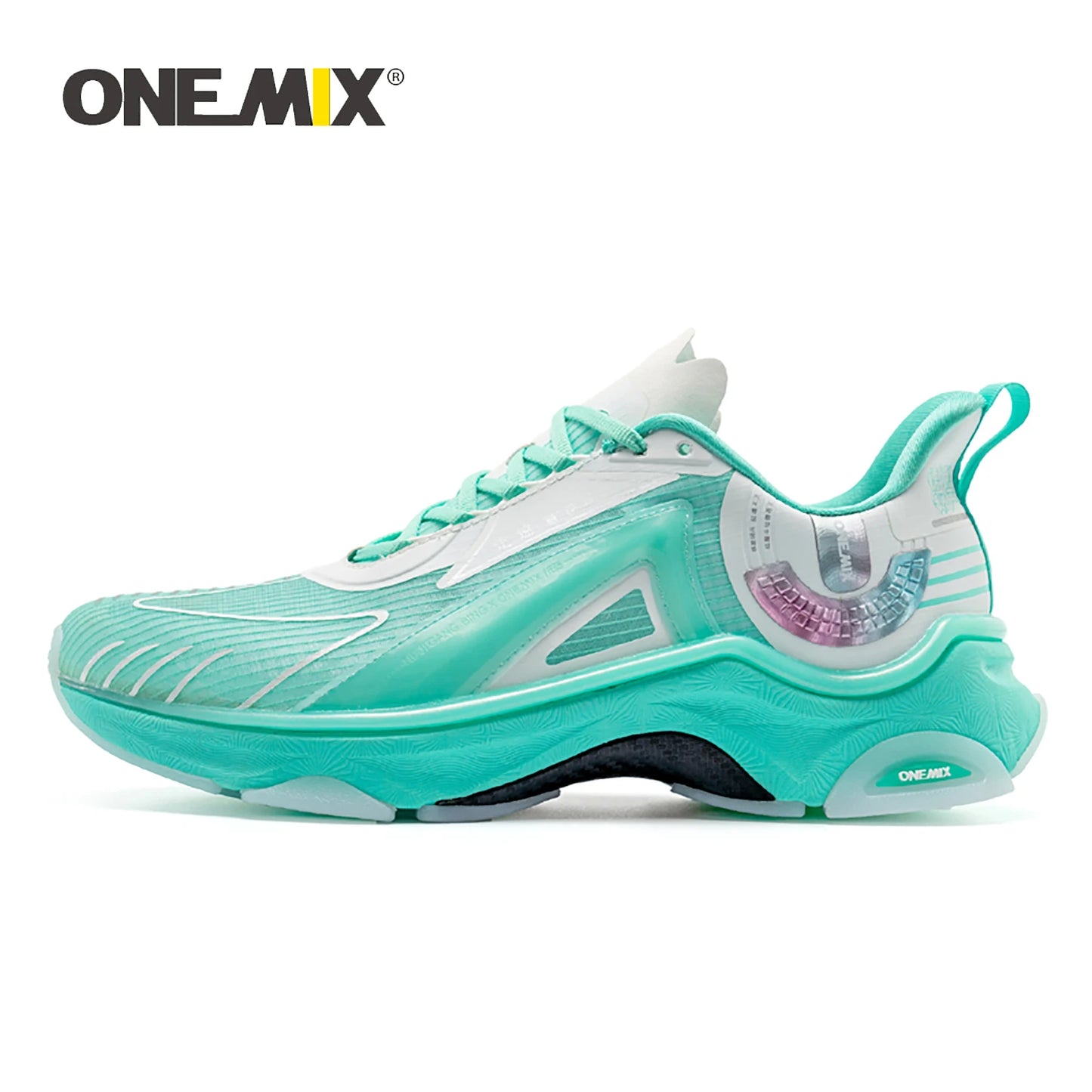 ONEMIX Korean Fashion Sport Shoes Breathable Anti-slip Walking  Women's Sports Sneakers Vintage Running Shoes no carbon plate