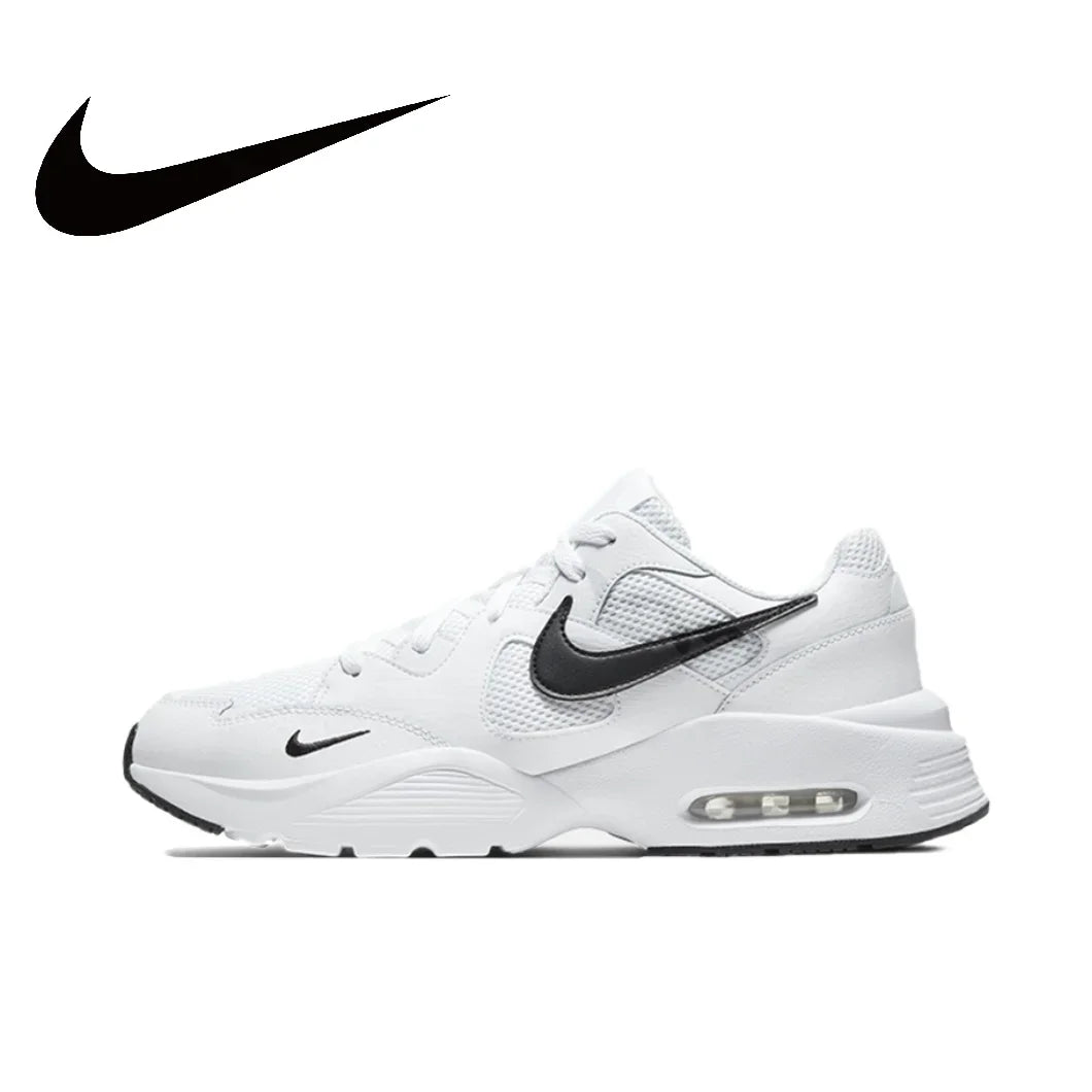 Nike Original Air Max Fusion Low Retro Classic Running Shoes Men's and Women's Comfortable Breathable Sneakers White