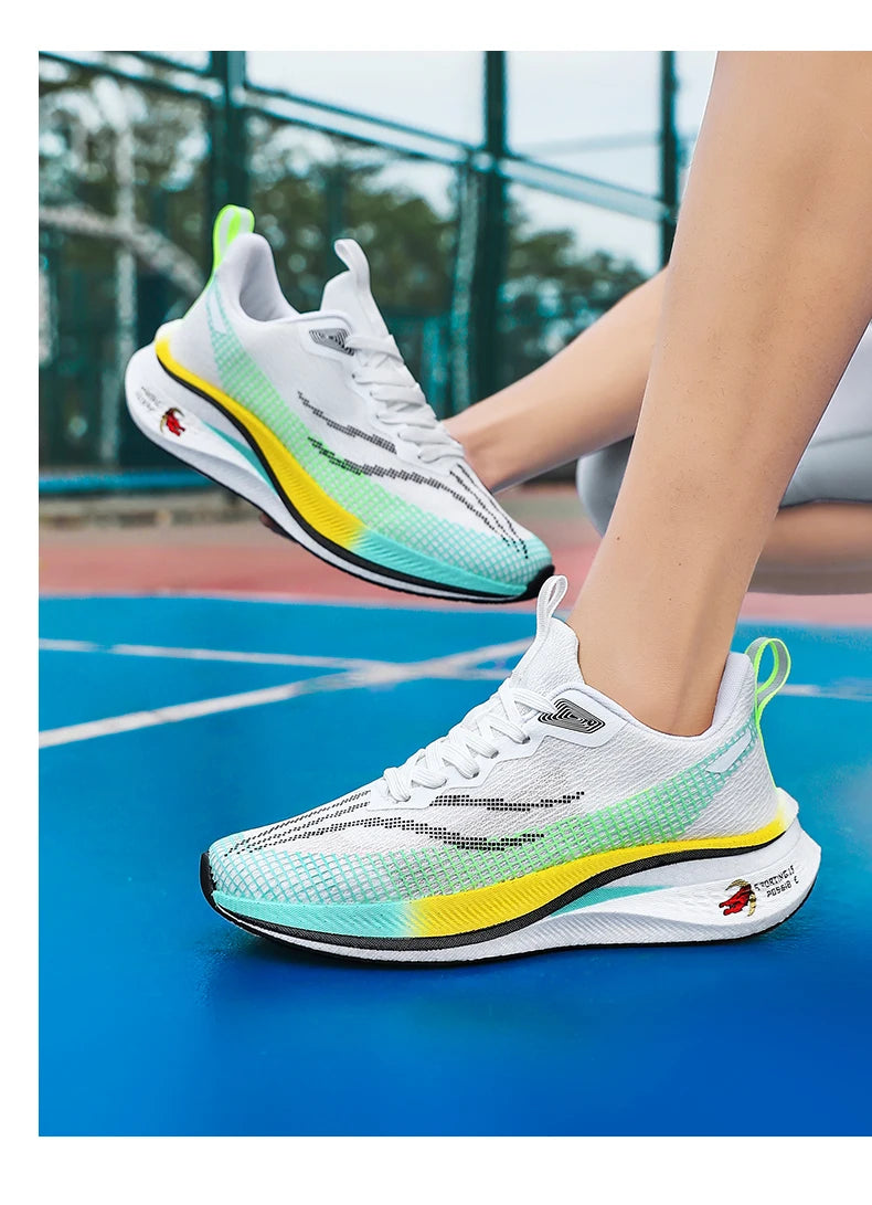 Marathon Mænd Casual Sneakers AirCushion Åndbar løbesko Komfortabelt træningscenter Tenis Masculino Kvinder Atletisk træningsfodtøj