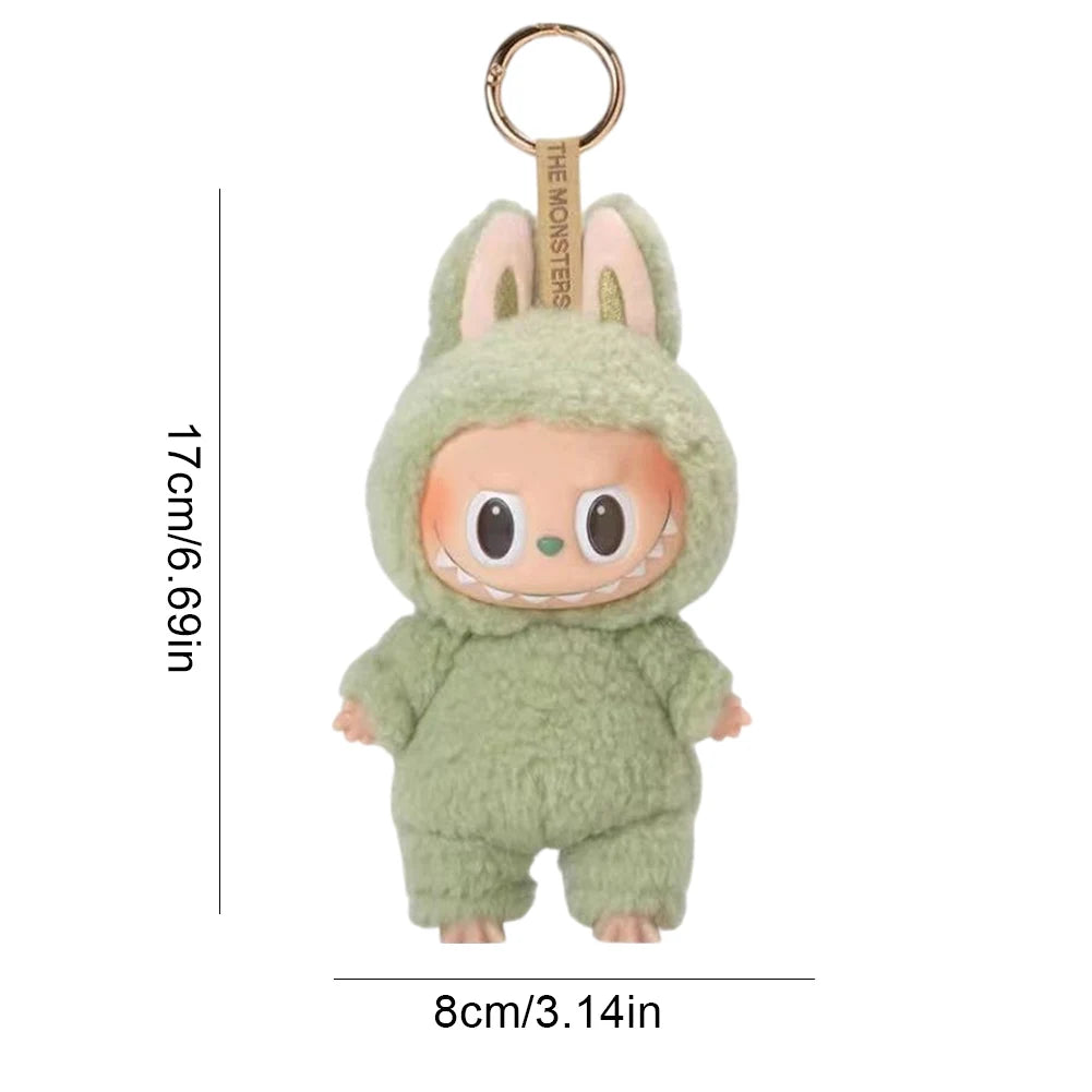 Hot Sale Anime Figure Labubu Have A Seat Series Vinyl Pendant Doll Model Toy Cute Monster Replica Keychain Toys Birthday Gifts