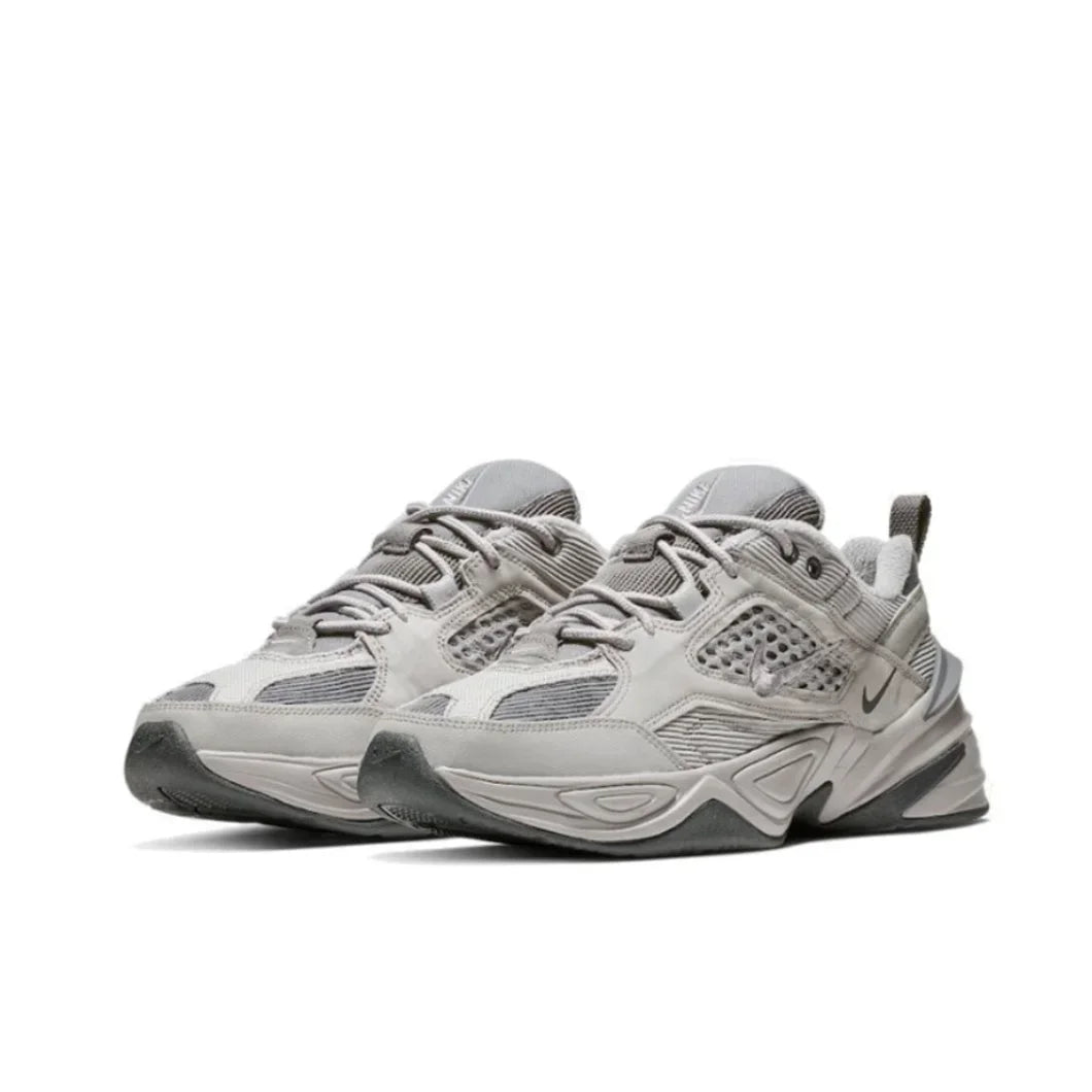 Nike Original Gray M2K Tekno Low Mens Running Shoes Retro Classic Comfortable Shock Absorbing Sneakers