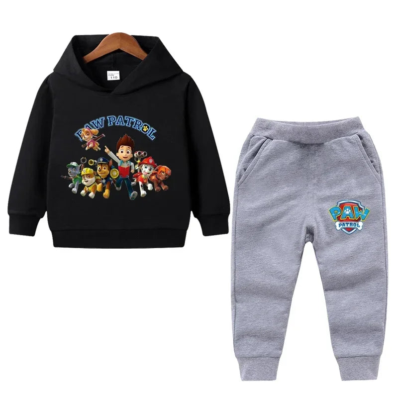 PAW Patrol Spring Autumn Children Clothing Suit Baby Boys Girls Clothes Kids Sport Hoodies Pants 2Pcs Sets Toddler Tracksuits