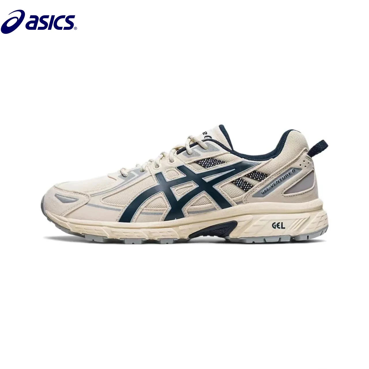 Original Cushion Tenis Asics Gel Venture 6 Men Running Shoes Classic Gel Venture 6 Gel 6 Women Sneaker Breathable Sport Unisex