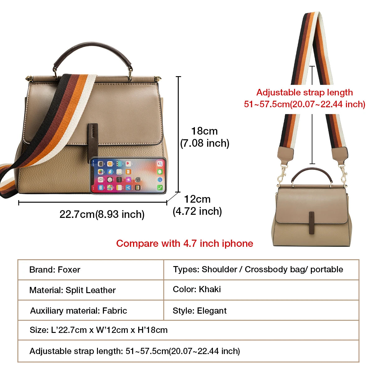 Women's Tote Middle Commuter Stylish Lady Messenger Bags