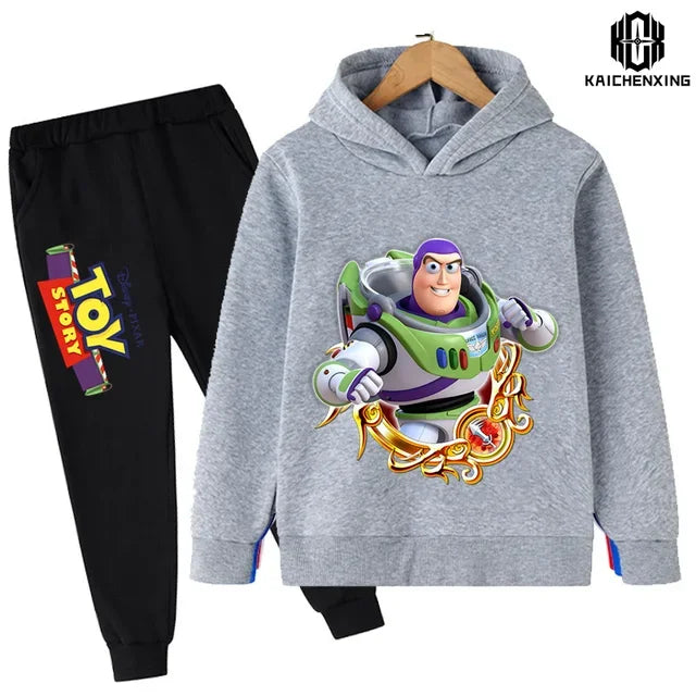 Toy Story Children's Sweatshirts Autumn Long Sleeve Sweater Kids Clothes Boys And Girls Sweatshirts Buzz lightyear Baby Suit