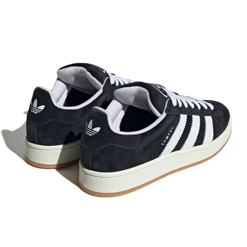 Adidas Campus 00 Core Black Suede Skateboard Shoes For Unisex  Sneaker