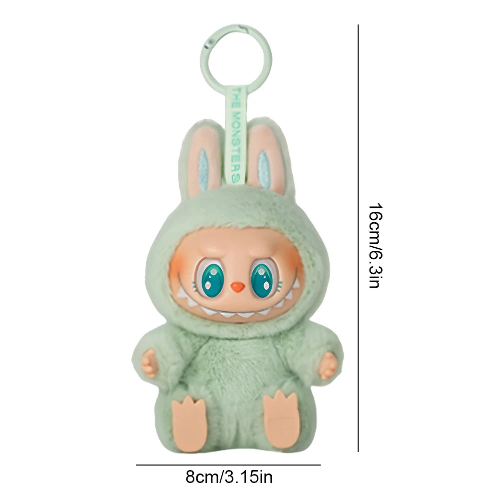 Hot Sale Anime Figure Labubu Have A Seat Series Vinyl Pendant Doll Model Toy Cute Monster Replica Keychain Toys Birthday Gifts