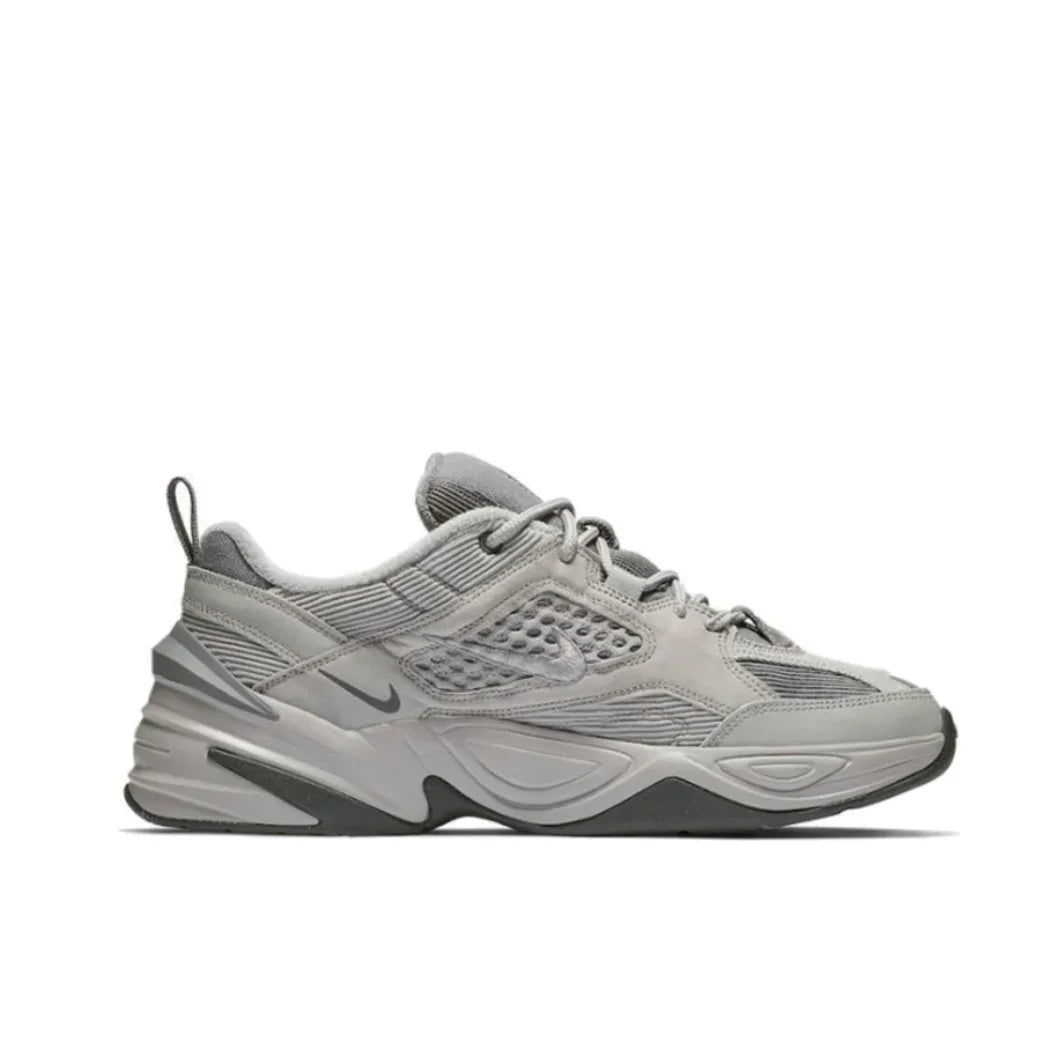 Nike Original Gray M2K Tekno Low Mens Running Shoes Retro Classic Comfortable Shock Absorbing Sneakers