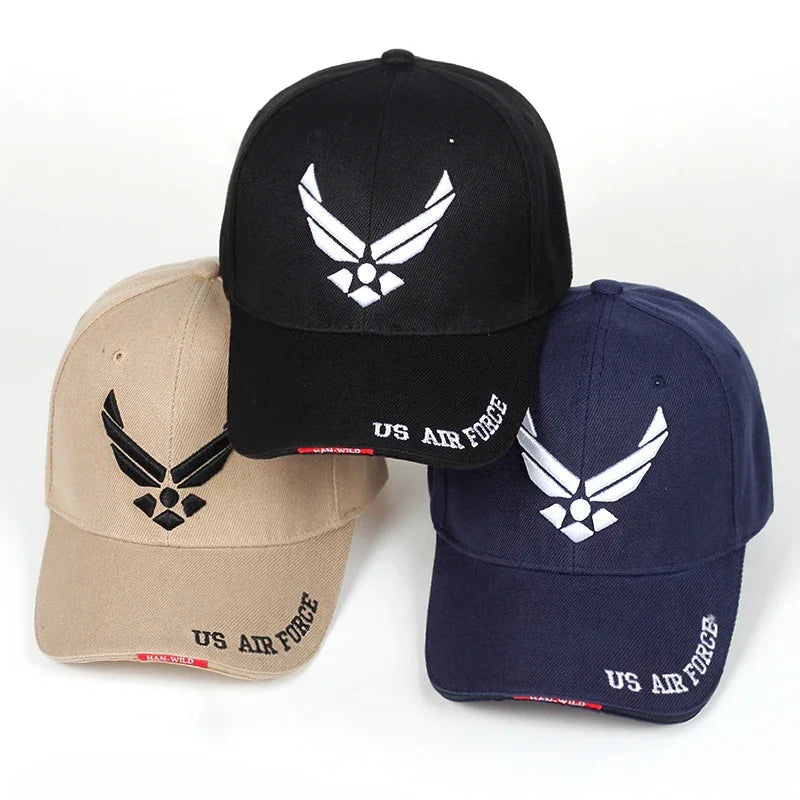 US Air Force Mens Baseball Cap Sports Tactical  Seal Hat Men Snapback Women Gorras Beisbol for Adult