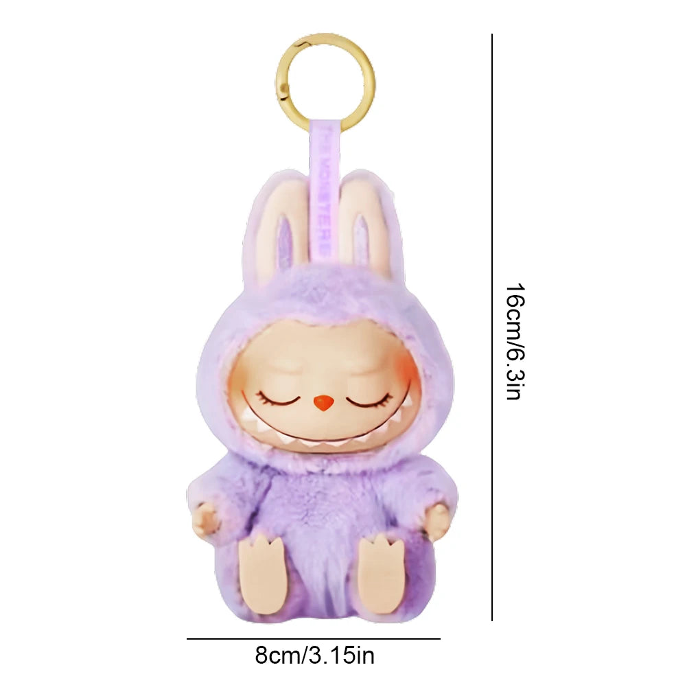 Hot Sale Anime Figure Labubu Have A Seat Series Vinyl Pendant Doll Model Toy Cute Monster Replica Keychain Toys Birthday Gifts