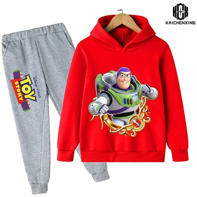 Toy Story Children's Sweatshirts Autumn Long Sleeve Sweater Kids Clothes Boys And Girls Sweatshirts Buzz lightyear Baby Suit