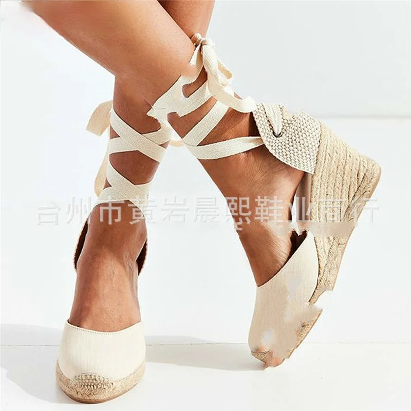 Women's Espadrille Ankle Strap Sandals