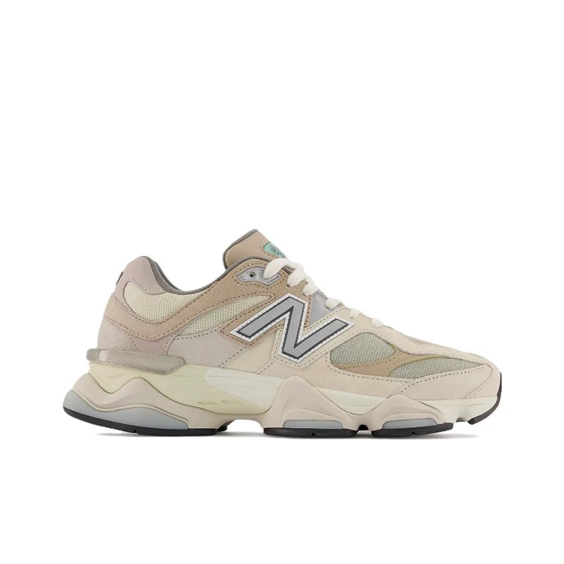 Original New Balance NB 9060 "sea salt "Low-Top Athleisure Shoes in Light Gray Men's and Women's Unisex Sneakers U9060MAC