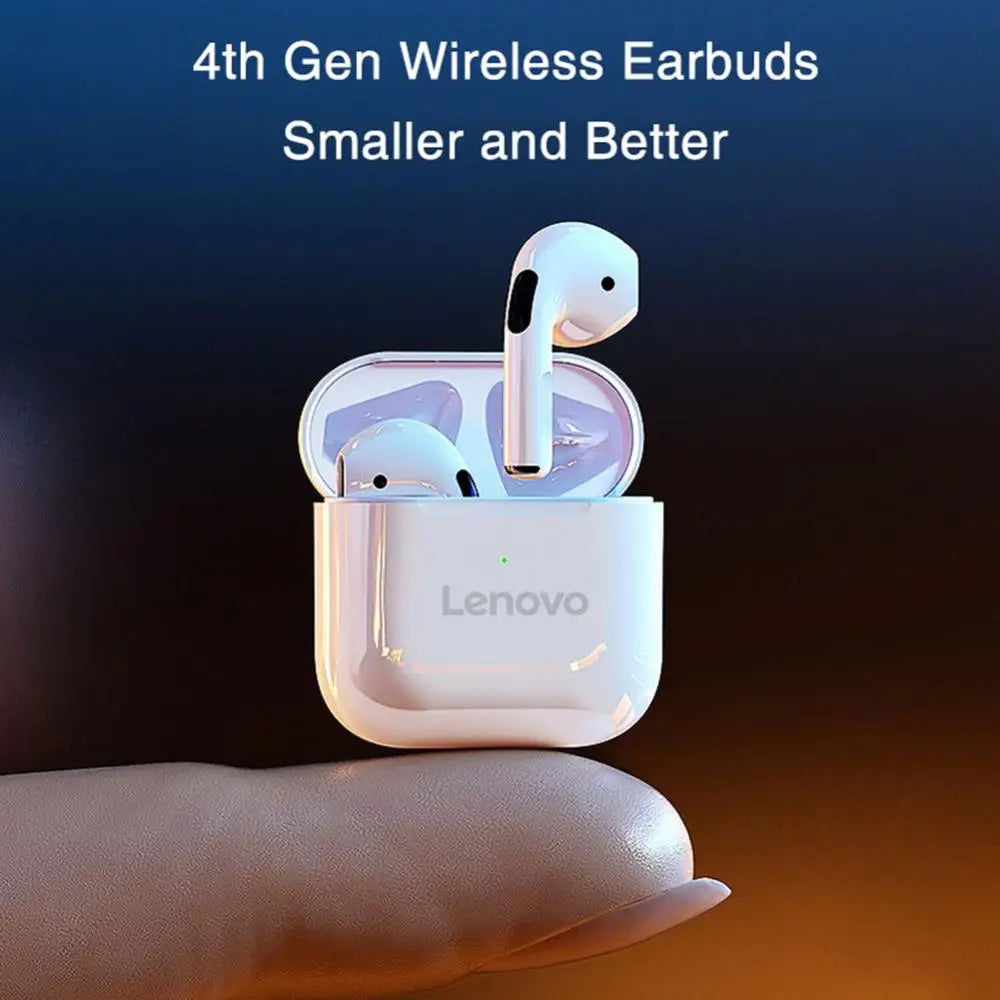 Lenovo Air Pro 4 TWS Wireless Headphone In Ear Headsets Long Standby Running Bass Sports Earbuds Music Earphone With Dual Mic