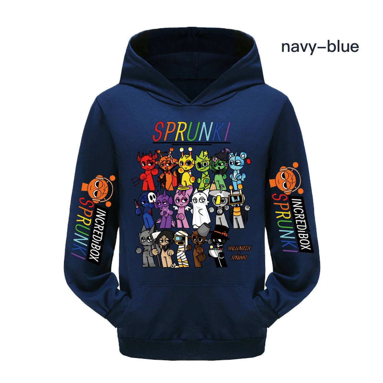 Hot Sprunki Incredibox Coat Boys Boys Clothes Cartoon Hoodies Kids Sweatshirts Pullover Outerwear Hoodie Girls  Streetwear Hoody