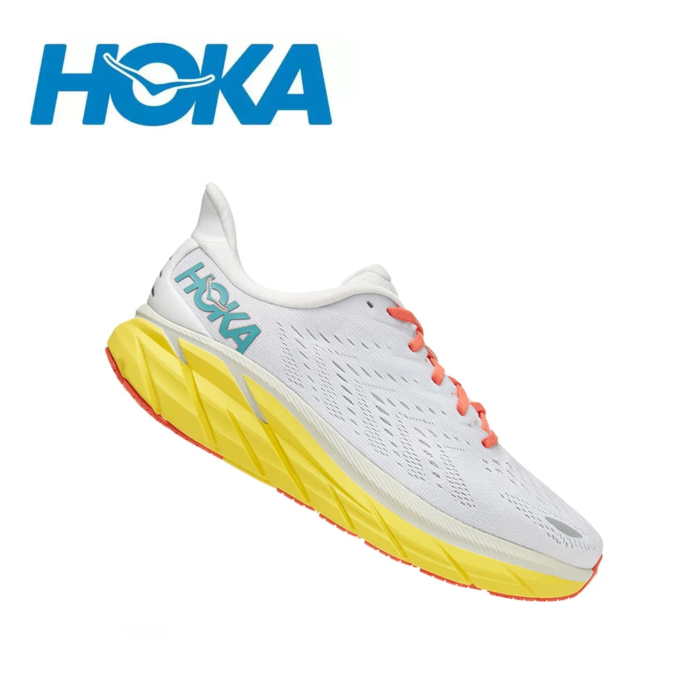 New Hoka Clifton 8 Running Shoes Mens and Women's Lightweight Cushioning Marathon Absorption Breathable Highway Trainer Sneakers